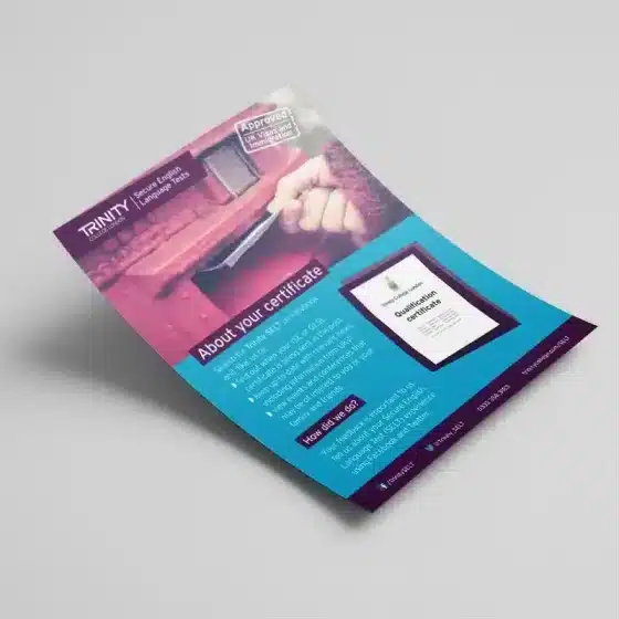 a6 laminated leaflets and flyer